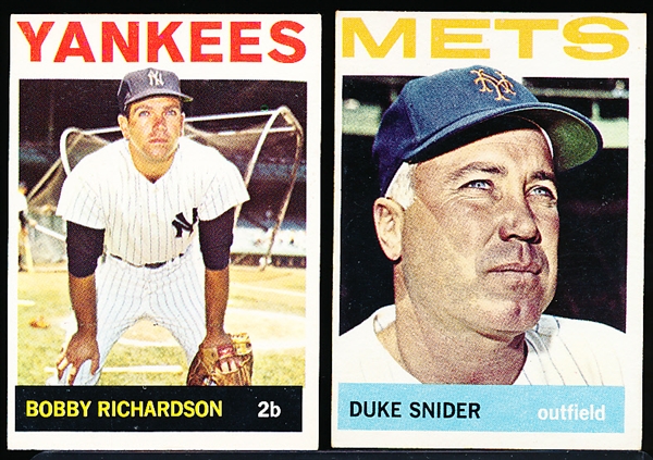 1964 Topps Bb- 2 Diff