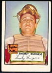 1952 Topps Baseball Hi#- #357 Smoky Burgess, Phillies