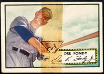 1952 Topps Baseball Hi#- #359 Fondy, Cubs- P-F