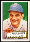 1952 Topps Baseball Hi#- #365 Cookie Lavagetto, Dodgers