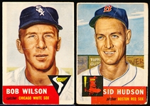1953 Topps Baseball- Hi#- 2 Diff Hi# SP