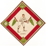 1914 B18 Bb Blanket- Gandil, Wash AL (Green Pennants)