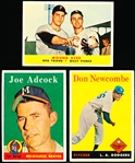 1958 Topps Bb- 6 Cards