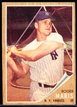 1962 Topps Baseball- #1 Roger Maris, Yankees