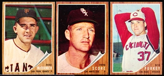 1962 Topps Bb- 20 Diff