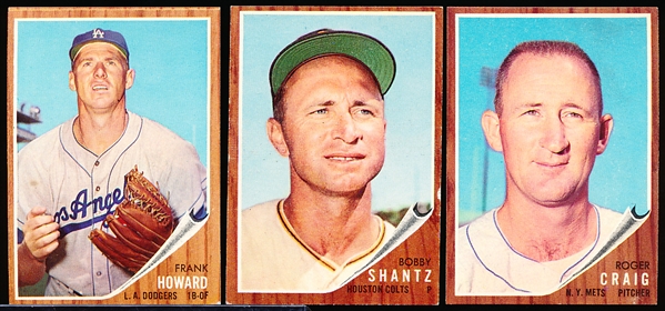 1962 Topps Bb- 20 Diff