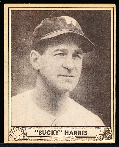 1940 Playball Bb- #129 Mickey Harris, Washington