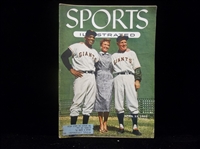 April 11, 1955 Sports Illustrated Bsbl.- L. Durocher/W. Mays Cover