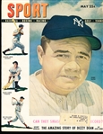 May 1948 Sport Magazine Bsbl.- Babe Ruth Cover