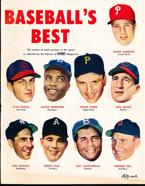 1952 Baseball’s Best Magazine