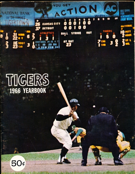1966 Detroit Tigers Bsbl. Yearbook