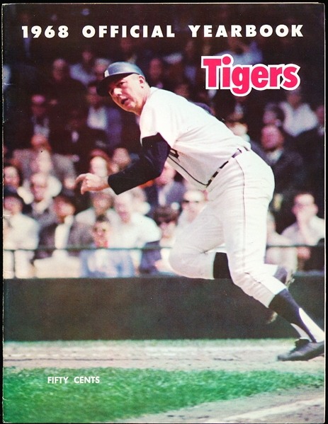1968 Detroit Tigers Bsbl. Yearbook