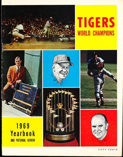 1969 Detroit Tigers Bsbl. Yearbook