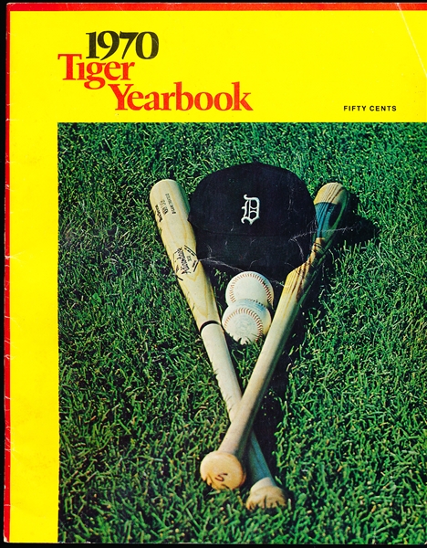 1970 Detroit Tigers Bsbl. Yearbook