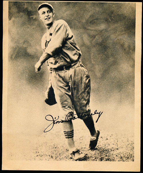 1934 Butterfinger Baseball Premium- Jim Bottomley- Thin Paper Version