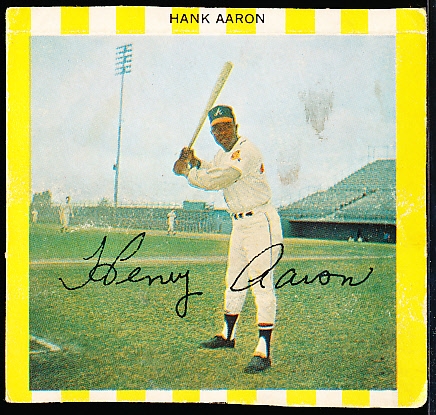 1969 Kahn’s Bb- Hank Aaron