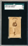 1886-87 N172 Old Judge Baseball- #457-6 Mike Tiernan, R.F. NY’s- SGC 20 (Fair 1.5)- Bat on Shoulder Pose