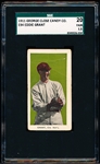 1911 E94 George Close Candy Co.- Eddie Grant, Cin. Natl- Lighter Green Background- SGC 20 (Fair 1.5)
