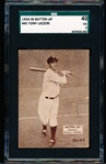 1934-36 Batter Up Bb- #45 Tony Lazzeri, Yankees- SGC 40 (VG 3)- Black & White card