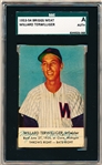 1953-54 Briggs Meat- Willard Terwilliger, Washington- SGC A (Authentic)- Rare Card!