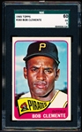 1965 Topps Baseball- #160 Bob Clemente, Pirates- SGC 60 (Ex 5)