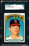 1972 Topps Baseball- #595 Nolan Ryan, Mets- SGC 84 (NM 7)