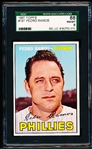 1967 Topps Baseball- #187 Pedro Ramos, Phillies- SGC 88 (Nm-Mt 8)