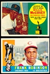 1960 Topps Baseball- 2 Stars
