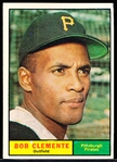 1961 Topps Baseball- #388 Bob Clemente, Pirates
