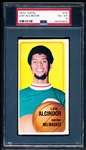 1970-71 Topps Basketball- #75 Lew Alcindor, Milwaukee- PSA Vg-Ex 4 – 2nd year card