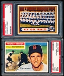 Two Diff PSA Graded Baseball Cards