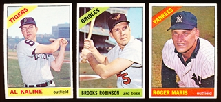 1966 Topps Bb- 3 Diff