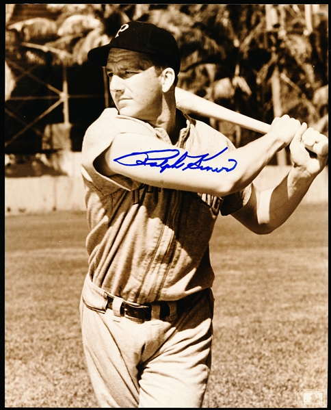 Autographed Ralph Kiner Pittsburgh Pirates Bsbl. B/W 8” x 10” Photo