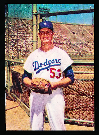 1960 Morrell Meats Dodgers- Don Drysdale