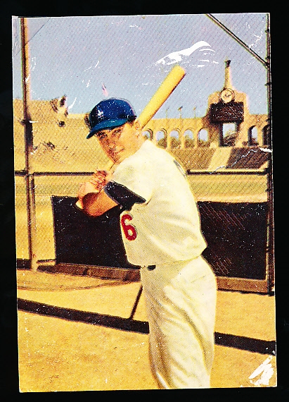 1960 Morrell Meats Dodgers- Carl Furillo