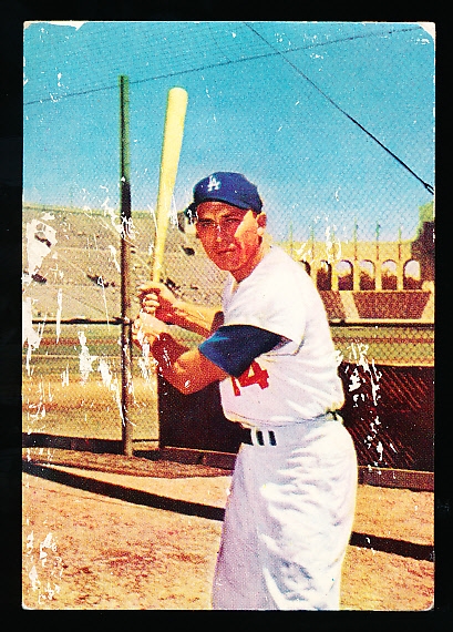 1960 Morrell Meats Dodgers- Gil Hodges