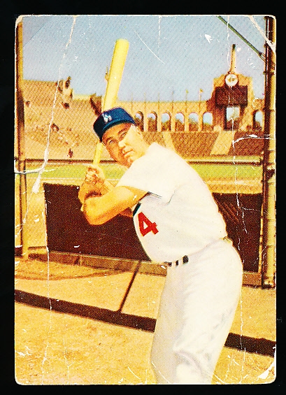 1960 Morrell Meats Dodgers- Duke Snider
