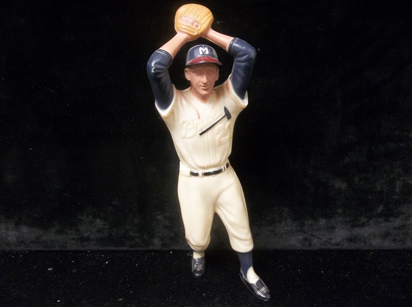 1958-63 Hartland Baseball Statues- Warren Spahn, Braves