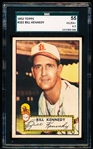 1952 Topps Baseball- #102 Bill Kennedy, Browns- SGC 55 (Vg/Ex+ 4.5)