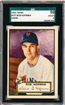 1952 Topps Baseball- #371 Bob Hofman, Giants- SGC 50 (Vg-Ex 4)- Hi#