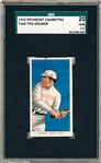 1909-11 T206 Bb- Tris Speaker, Boston Amer- SGC 20 (Fair 1.5)- This card has a Piedmont 350 back 