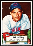 1952 Topps Baseball- #161 Bud Byerly, Reds