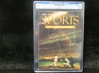 August 16, 1954 Sports Illustrated Volume 1, #1- Eddie Mathews Cover- CGC (Comic Guaranty Comp.) Universal Graded 9.4 Near Mint with White Pages