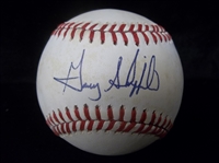 Autographed Gary Sheffield Official AL Bsbl.- SGC Certified
