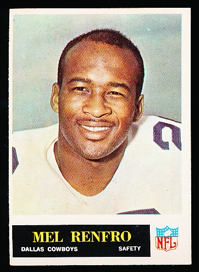 1965 Philly Fb- #53 Mel Renfro RC, Cowboys