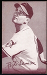 1947-66 Baseball Exhibits- Bob Lemon- No Glove Visible