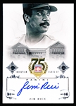 2014 Panini Baseball- Hall of Fame 75th Anniv- Certified Autograph- #86 Jim Rice