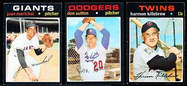 1971 Topps Bb- 12 Cards
