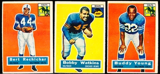 1956 Topps Fb- 7 Cards