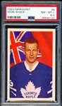 1963-64 Parkhurst Hockey- #9 Eddie Shack, Toronto- PSA NM+ 8.5 